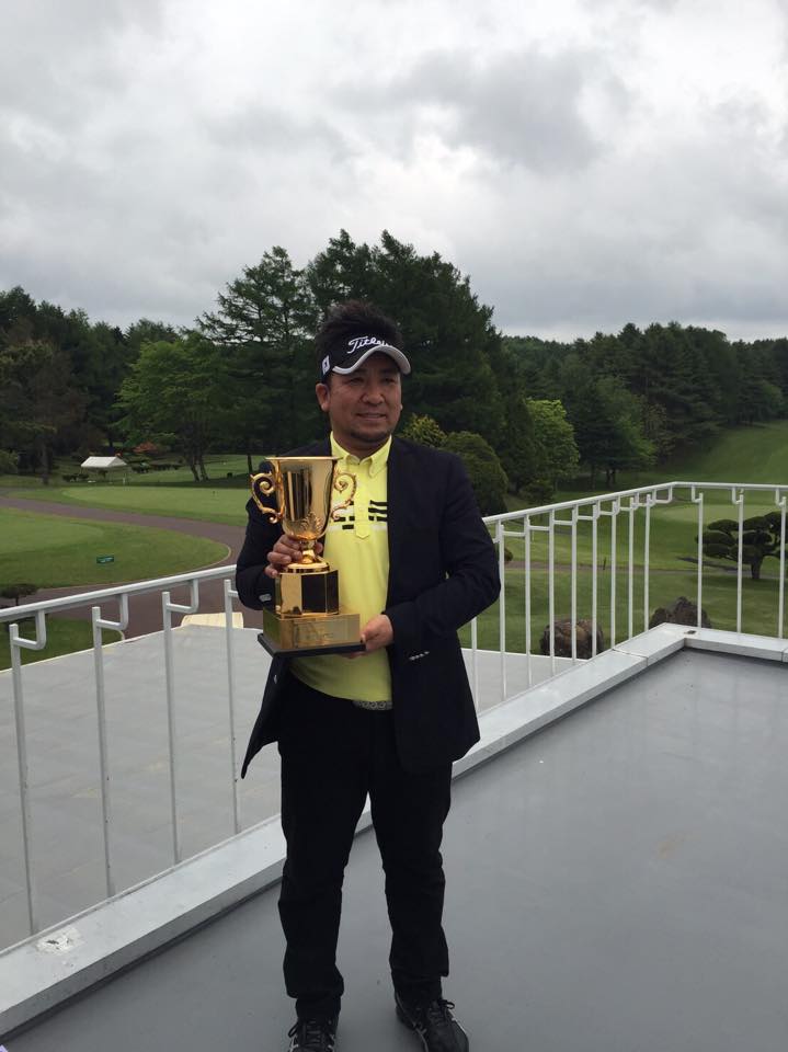 北海道プロゴルフ選手権表彰式での写真03